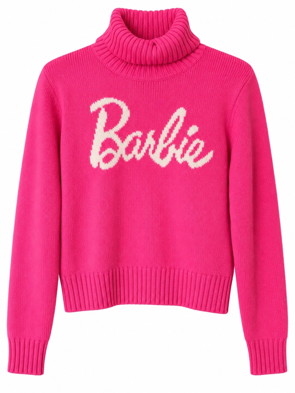 💗 2018 Mattel Barbie Hot Pink Turtleneck Sweater